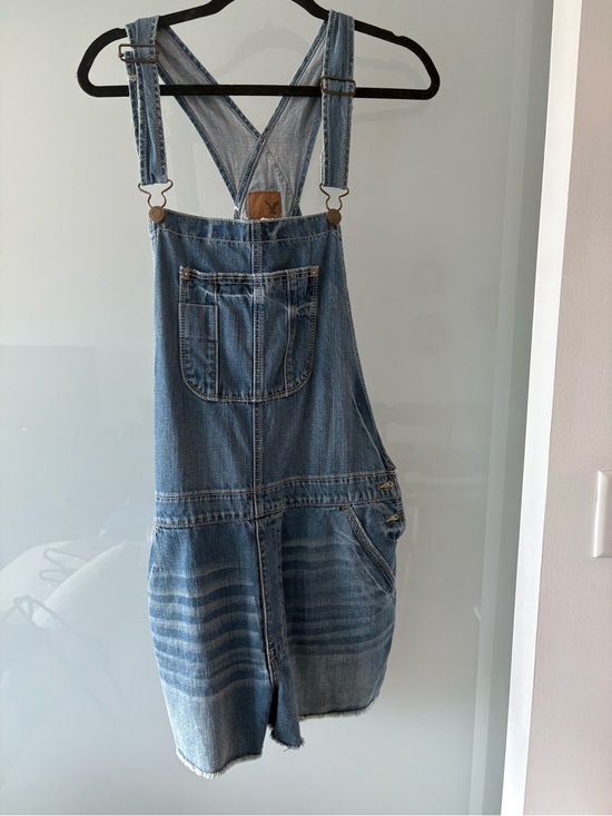 American Eagle Outfitters Pants - American Eagle Outfitters Light Blue Denim Overalls